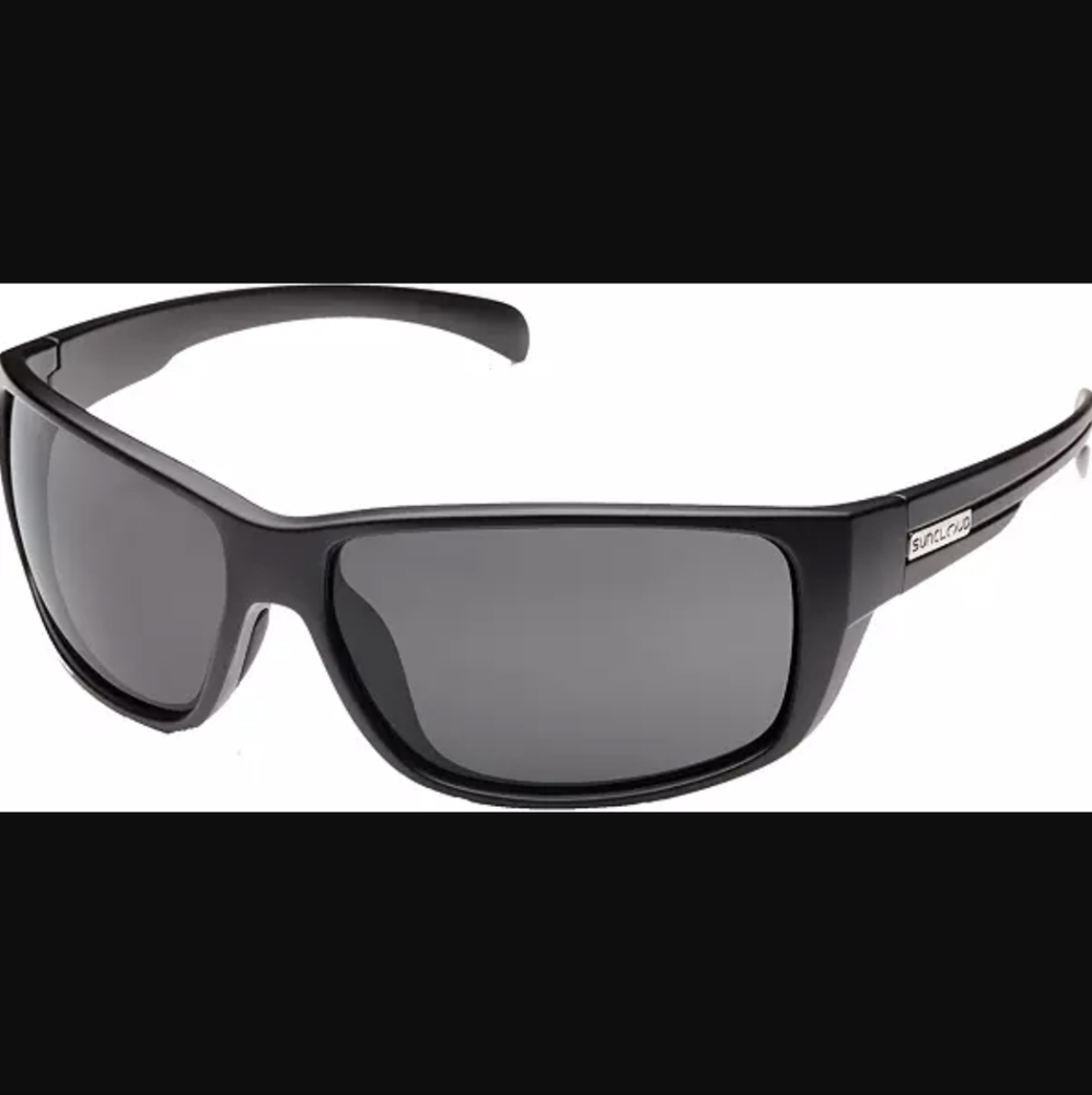 Suncloud Milestone Matte Black Polarized Sunglasses